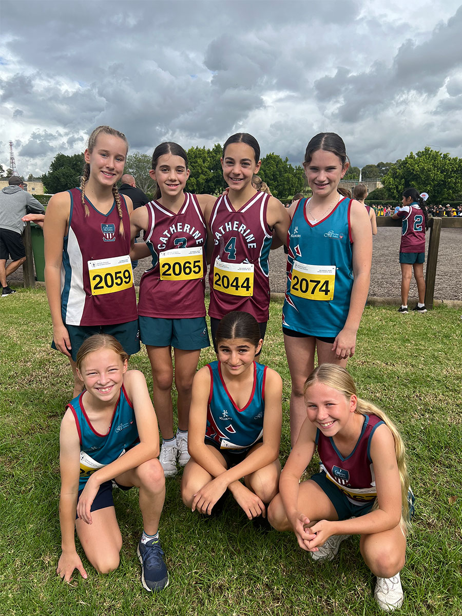 Catherine McAuley Westmead student 12s Cross Country
