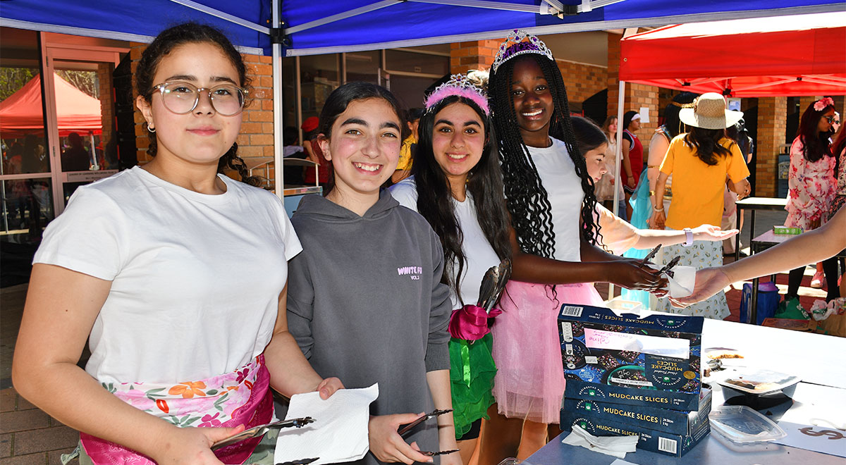 Catherine McAuley Students fundraising