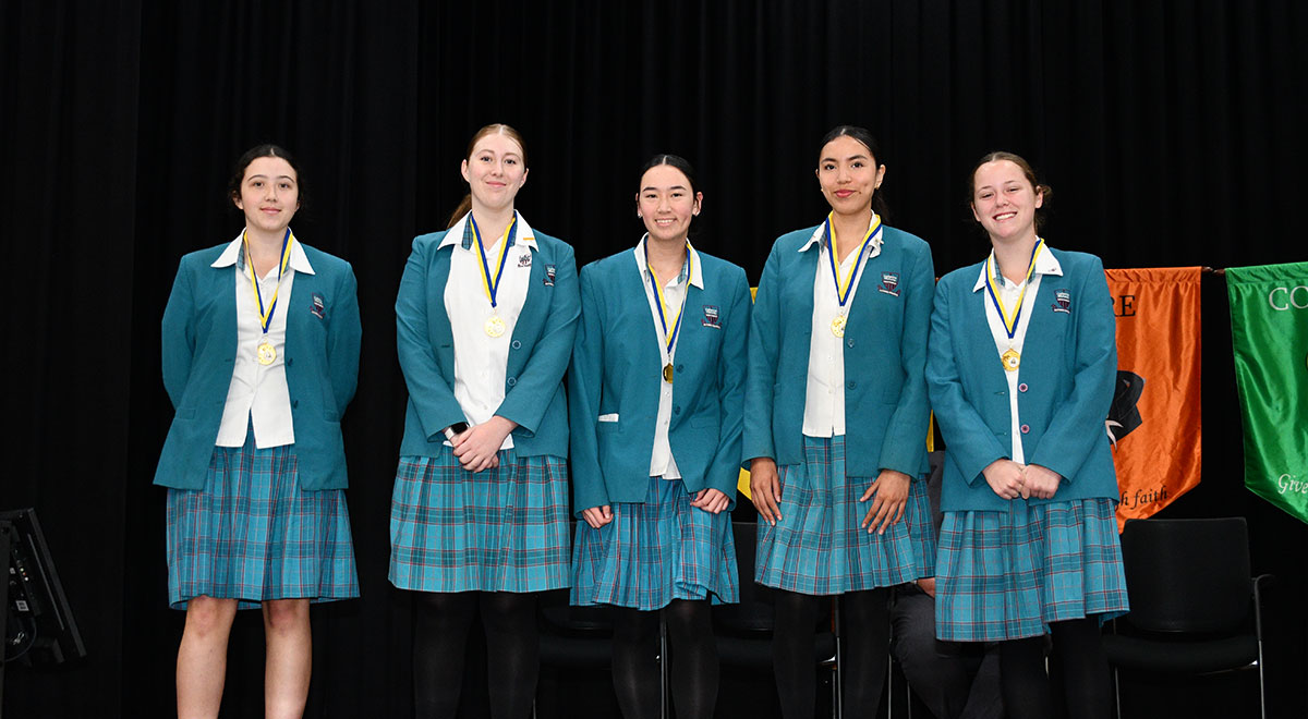 Opens Basketball team from Catherine McAuley Westmead