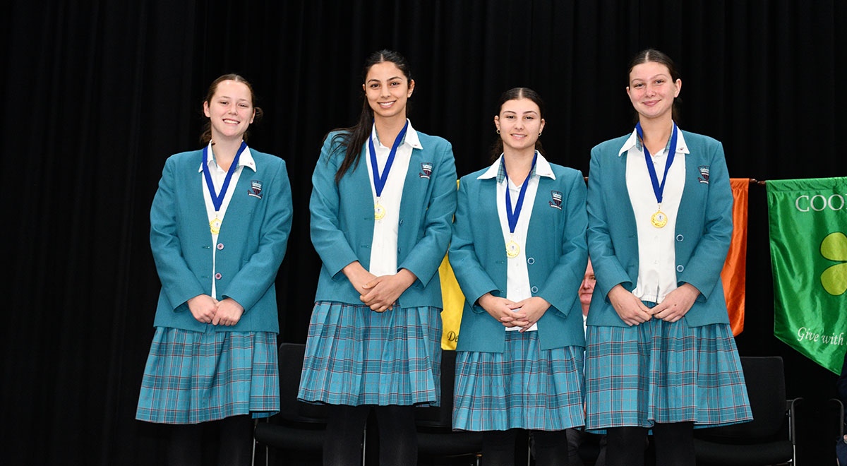 Senior OzTag Team from Catherine McAuley Westmead