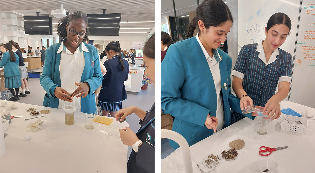 Catherine McAuley Westmead students in North Sydney Monte Sant' Anglo Mercy College