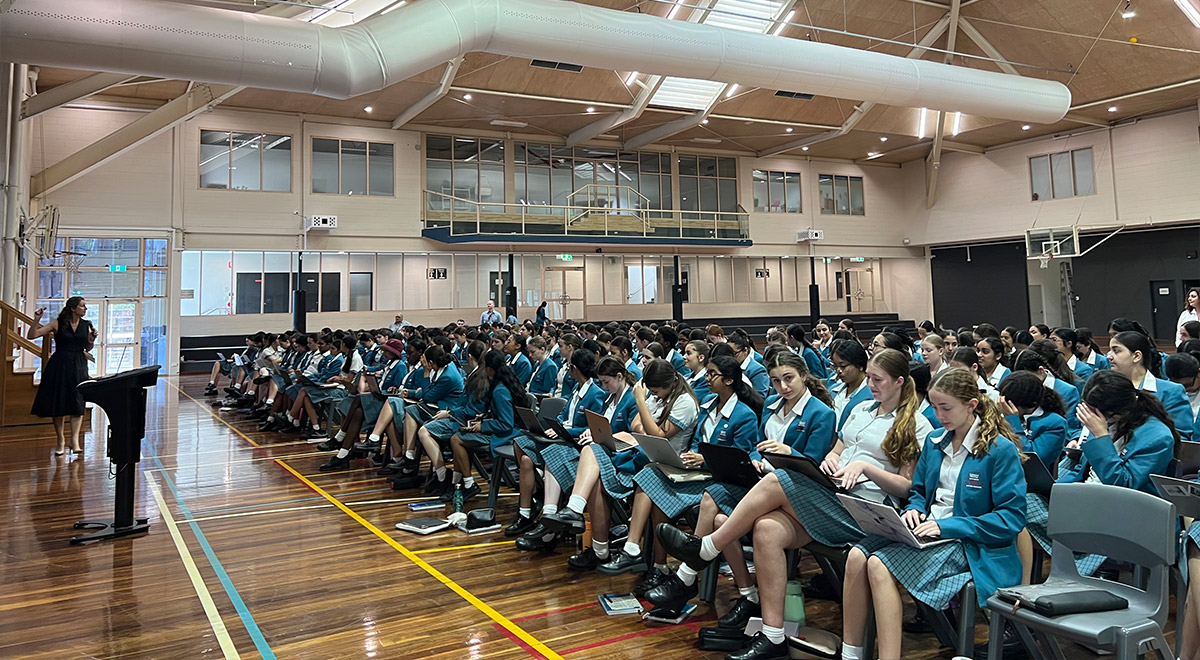 Catherine McAuley Westmead students receive career advice