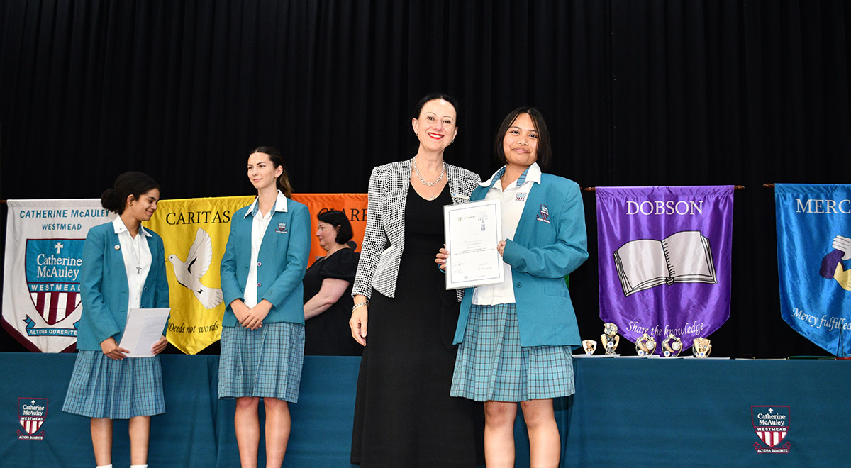 Year 10 ADF Long Tan Leadership and Teamwork Award 2024 - Angelica D