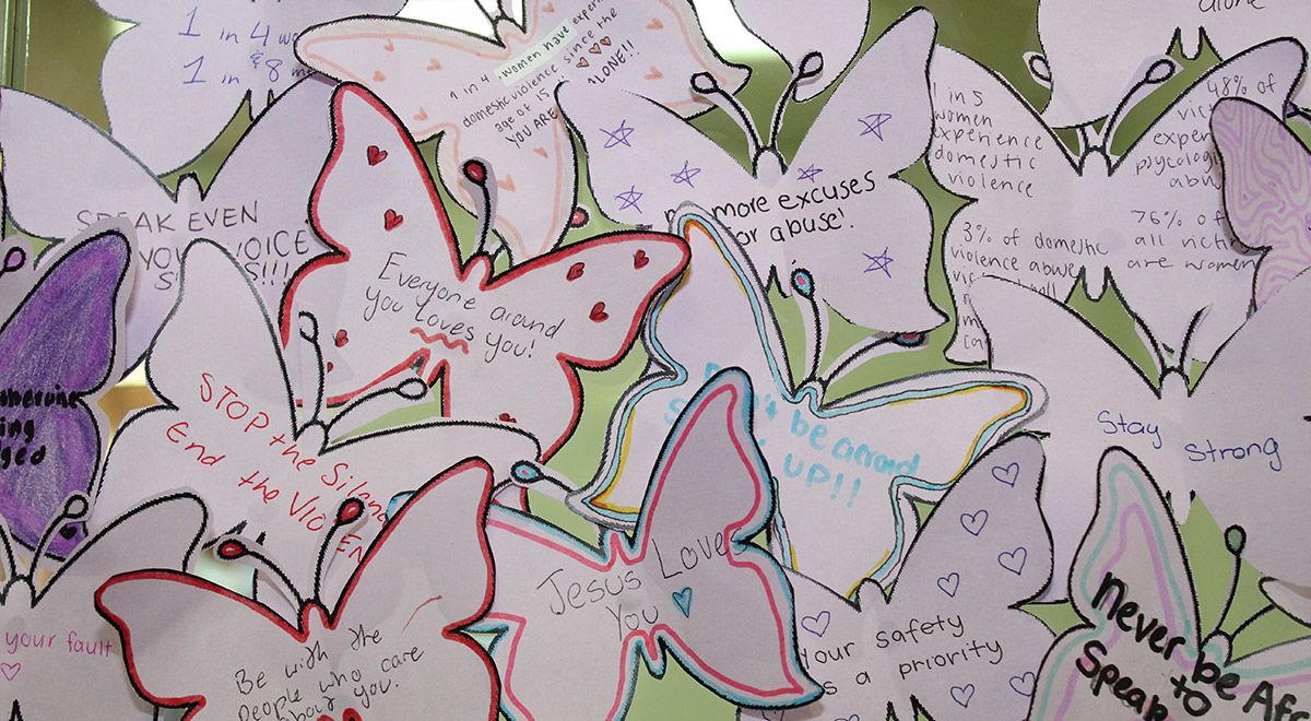 Year 10 Students Implement Awareness Campaign About Domestic Violence